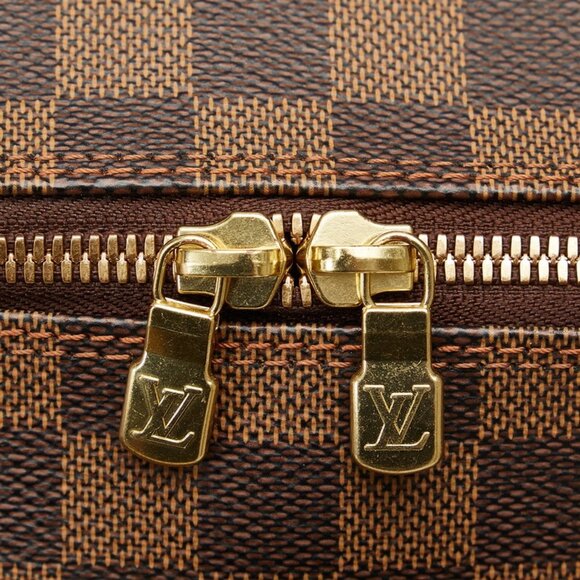LOUIS VUITTON Brown Damier Leather Shoulder Bag - Picture 6 of 10